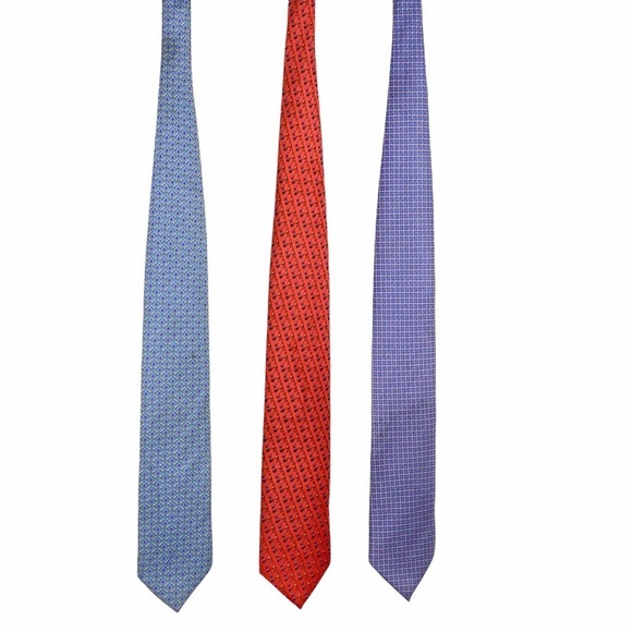 Peter Blair 3 Bundles 100% Silk Graphic Print Ties - Picture 8 of 8